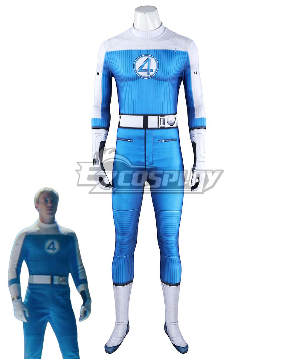 The Fantastic Four: First Steps Human Torch Johnny Storm Jumpsuit Cosplay Costume