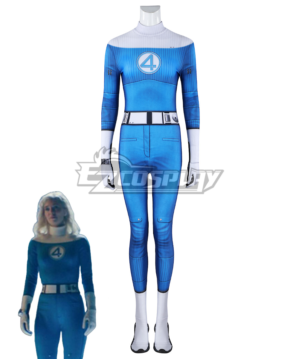 The Fantastic Four: First Steps Invisible Woman Sue Storm Jumpsuit Cosplay Costume