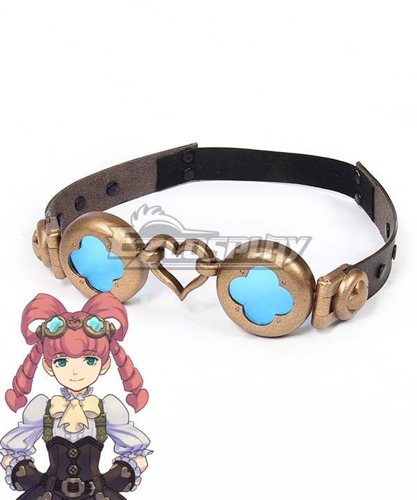 The Great Ace Attorney Chronicles Precocious Docotr and Literary Young Lady Iris Wilson Blinkers Cosplay Accessory Prop