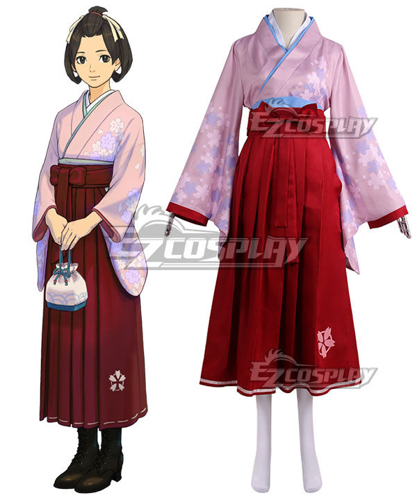 The Great Ace Attorney Chronicles The Faithful Judicial Assistant Susato Mikotoba Cosplay Costume