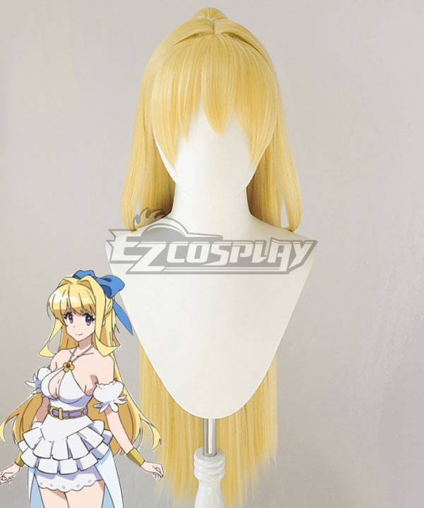 Cautious Hero: The Hero is Overpowered but Overly Cautious Ristarte Golden Cosplay Wig
