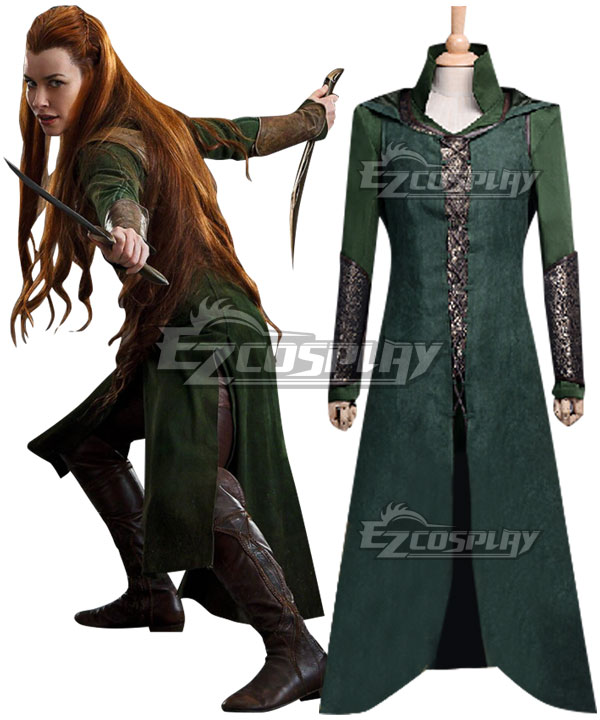 The Hobbit Tauriel Elf Princess Cosplay Costume