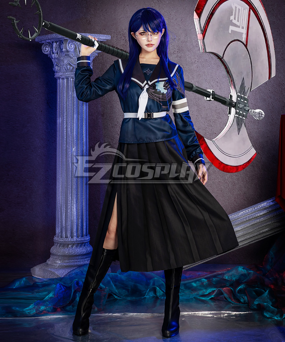 The Hundred Line -Last Defense Academy-Hiruko Shizuhara Blue