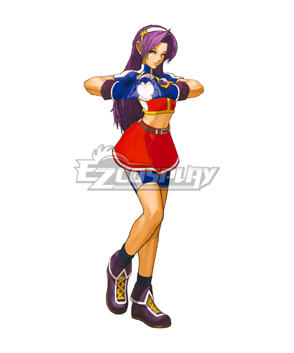 The King Of Fighters 02 KOF02 Athena Asamiya Cosplay Costume