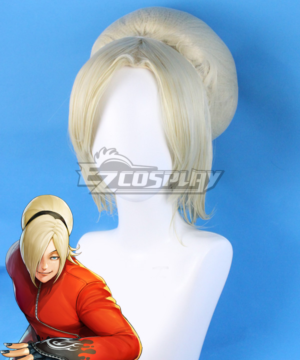 The King Of Fighters KOF Ash Crimson Silver Cosplay Wig