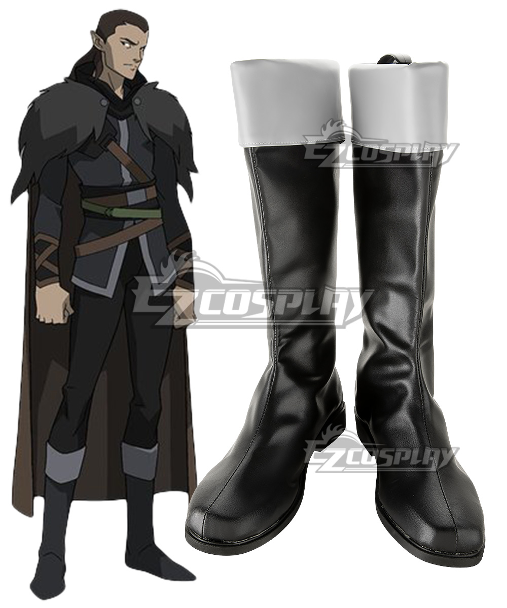 The Legend of Vox Machina Vax'ildan Shoes Cosplay Boots