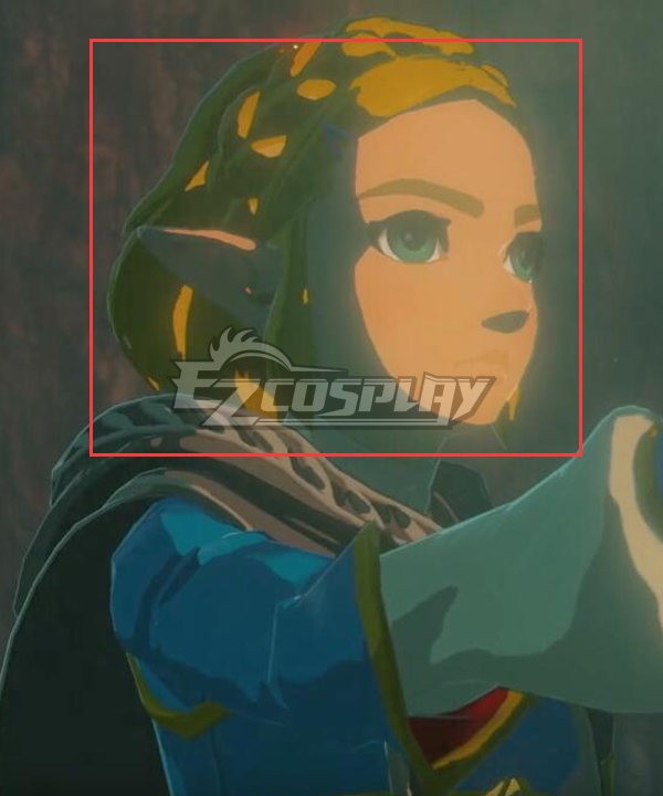 The Legend of Zelda: Breath of the Wild 2 Zelda Short Hair Golden Cosplay Wig