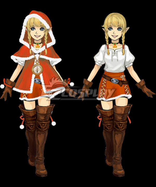 TLOZ: Breath of the Wild Linkle Christmas Cosplay Costume