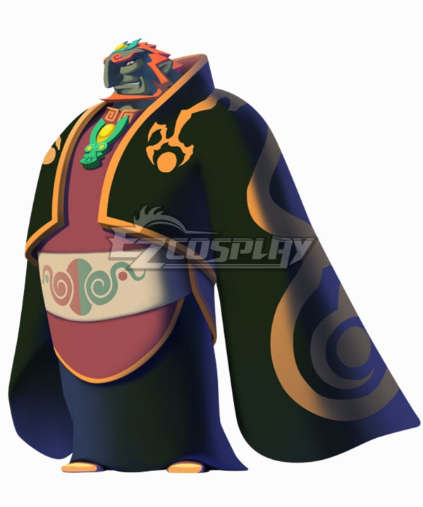 The Legend of Zelda The Wind Waker Ganondorf Cosplay Costume - No Brooch Accessories