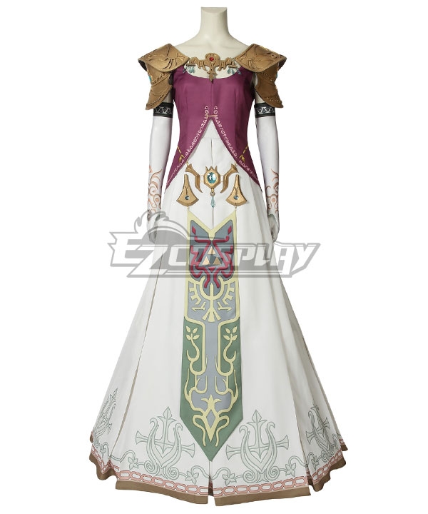 Costume de Cosplay Princesse de Zelda Twilight Princess Princesse d'Hyrule