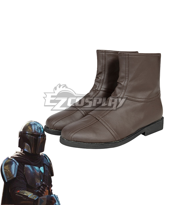 

The Mandalorian Boba Fett Brown Shoes Cosplay Boots