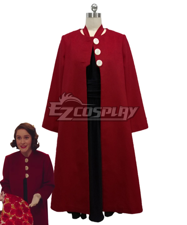 The Marvelous Mrs. Maisel Season 3 Miriam ‘Midge’ Maisel  Red Cosplay Costume
