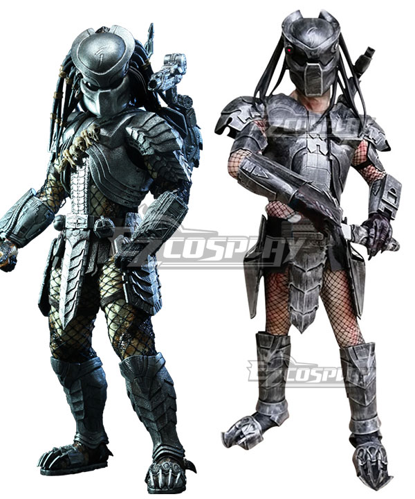 The Predator Halloween Cosplay Costume - Including Helmet and Shoes
