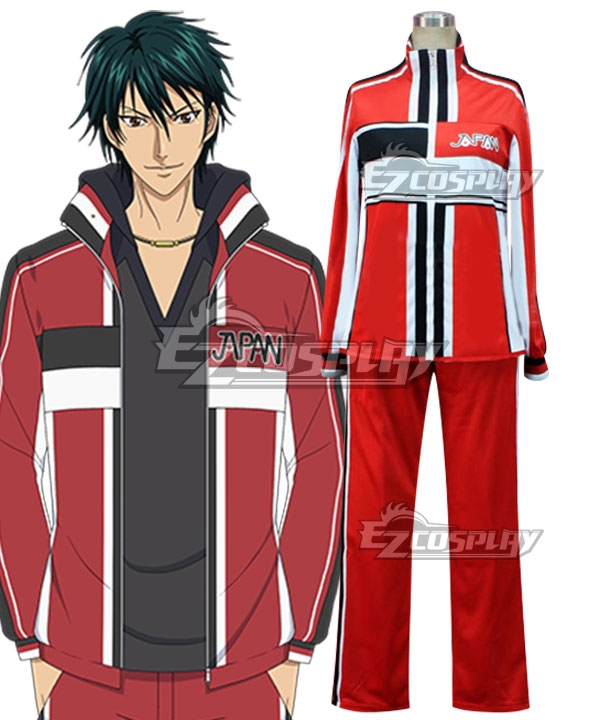 The Prince of Tennis II Houou Byodoin Ryoga Echizen Red Cosplay Costume