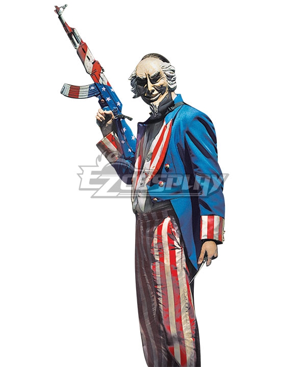 

The Purge 3 : Election Year Uncle Sam Halloween Cosplay Costume
