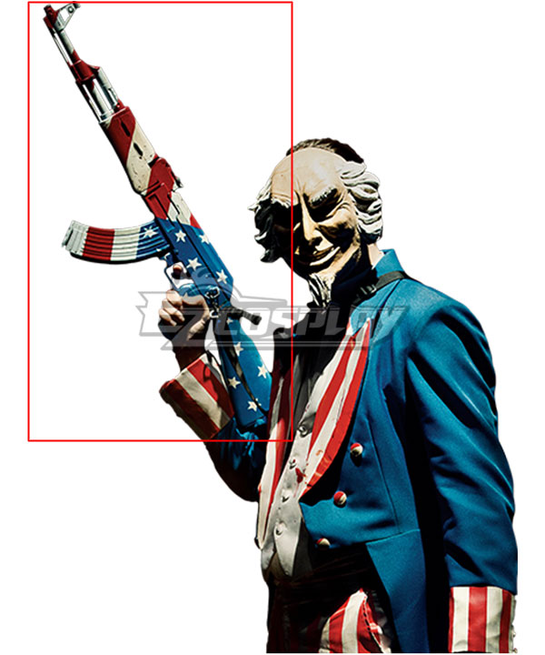 

The Purge 3 : Election Year Uncle Sam Halloween Gun Cosplay Weapon Prop