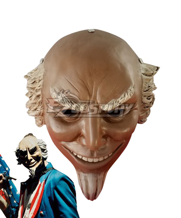 The Purge: Election Year Cosplay Uncle Sam Halloween Mask Cosplay Accessory Prop