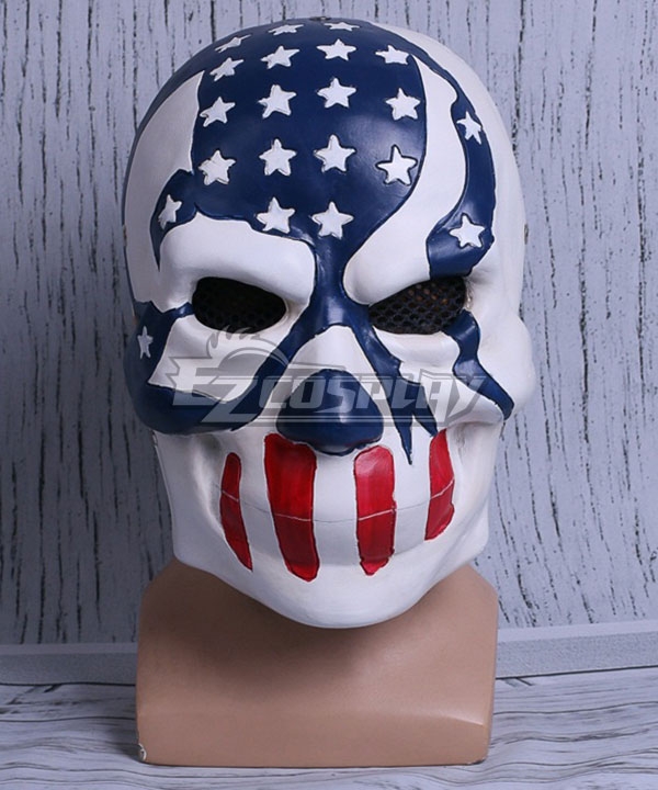 The Purge: Election Year National flag Halloween Mask Cosplay Accessory Prop