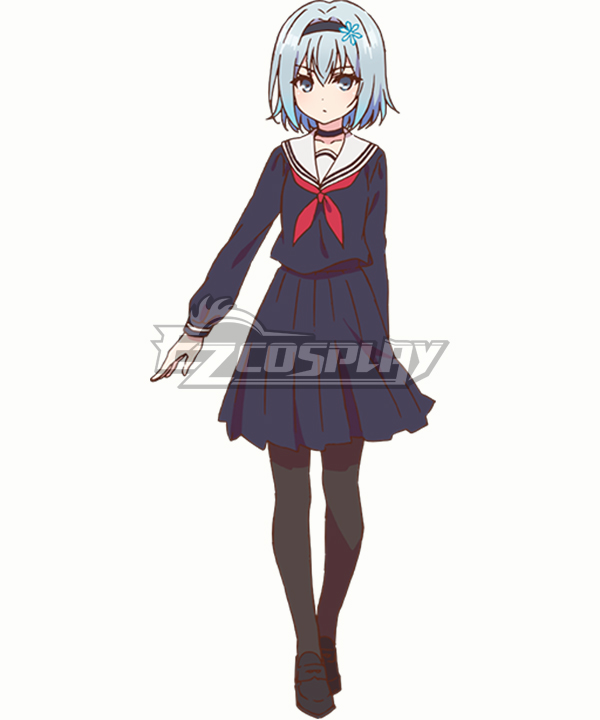 

The Ryuo's Work is Never Done! Ryuoh no Oshigoto! Ginko Sora Black Cosplay Shoes