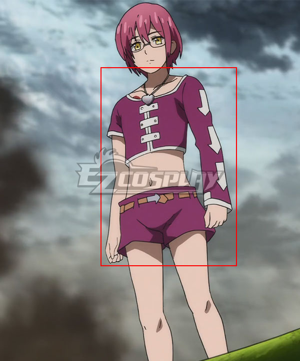The Seven Deadly Sins: Kamigami no Gekirin Gowther Purple Cosplay Costume