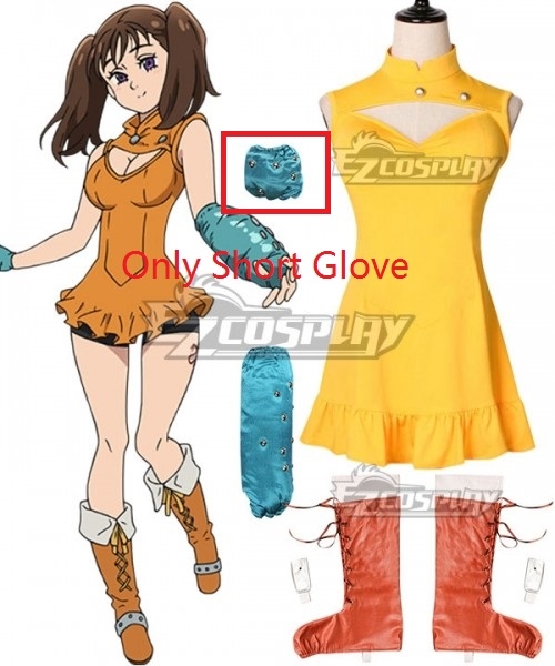 

The Seven Deadly Sins: Revival Of The Commandments Nanatsu No Taizai Season 2 Serpent's Sin Of Envy Diane Short Glove Cosplay Accessory Prop