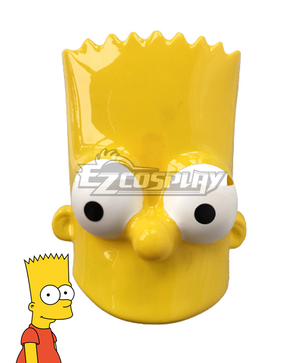 The Simpsons Bart Simpson Mask Cosplay Accessory Prop