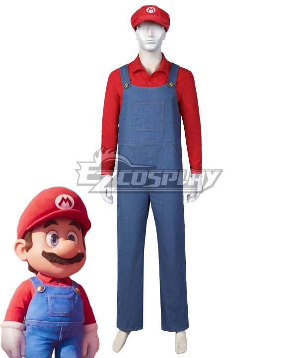 The Super Mario Bros. Movie Mario Cosplay Costume