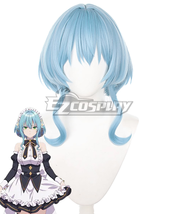 The Vexations of a Shut-In Vampire Princess Villhaze Blue Cosplay Wig