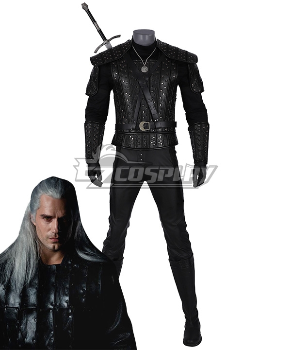 The Witcher Netflix Geralt Of Rivia Cosplay Costume