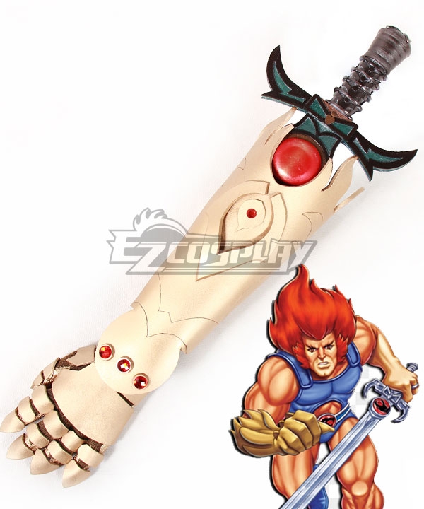 Thunder Cats Lion-O Gauntlets Sword Cosplay Weapon Prop