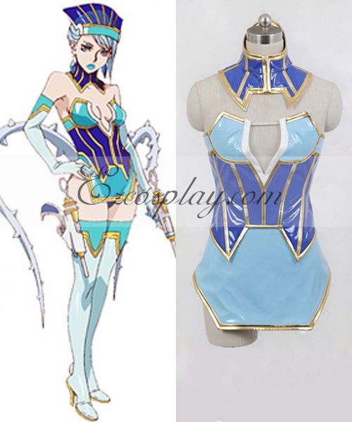 Tiger & Bunny Blue Rose Cosplay Costume