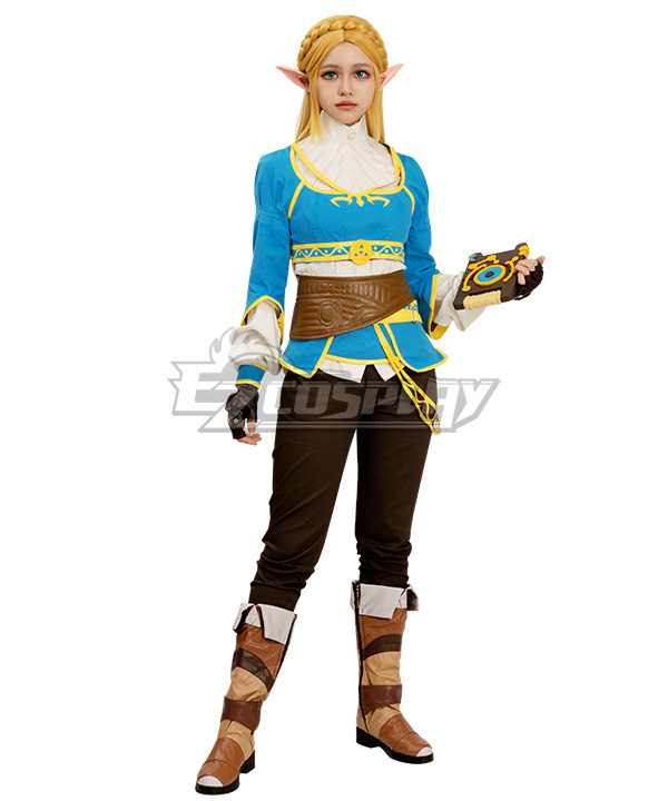 The Legend of Zelda: Breath of the Wild Princess Zelda Cosplay Costume - No Boot