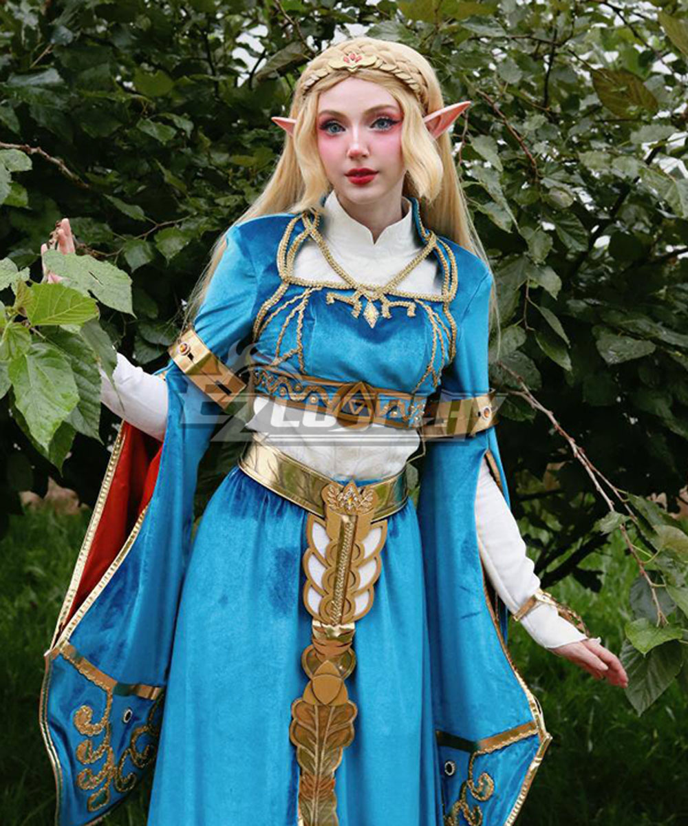 TLOZ: Breath of the Wild  Princess Zelda Premium Edition Cosplay Costume