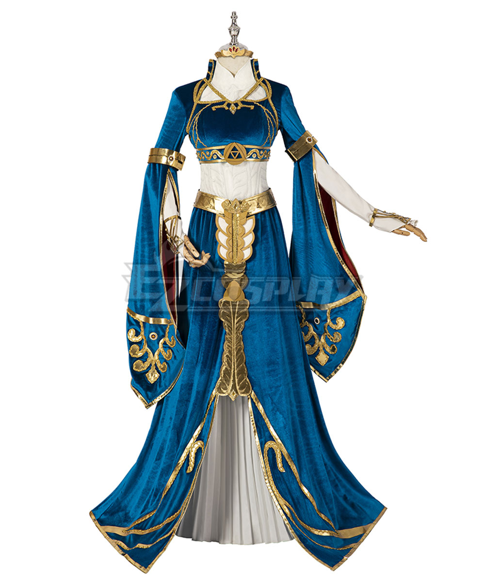 TLOZ Breath of the Wild Princess Zelda Premium Edition Cosplay Costume