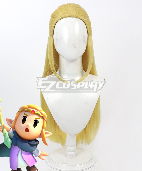TLOZ: Echoes of Wisdom Princess Zelda Golden Cosplay Wig