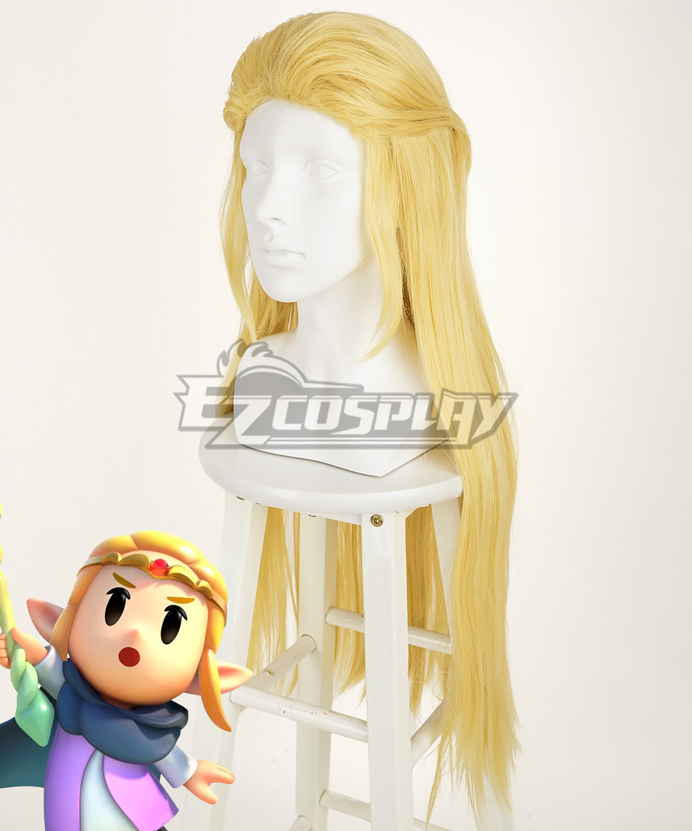 TLOZ: Echoes of Wisdom Princess Zelda Golden Cosplay Wig