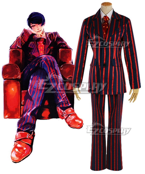 

Tokyo Ghoul: Re Tokyo Guru Shuu Tsukiyama Purple Suit Cosplay Costume
