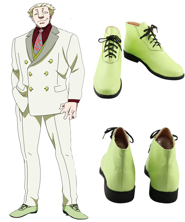 

Tokyo Ghoul Yakumo Oomori Green Cosplay Shoes