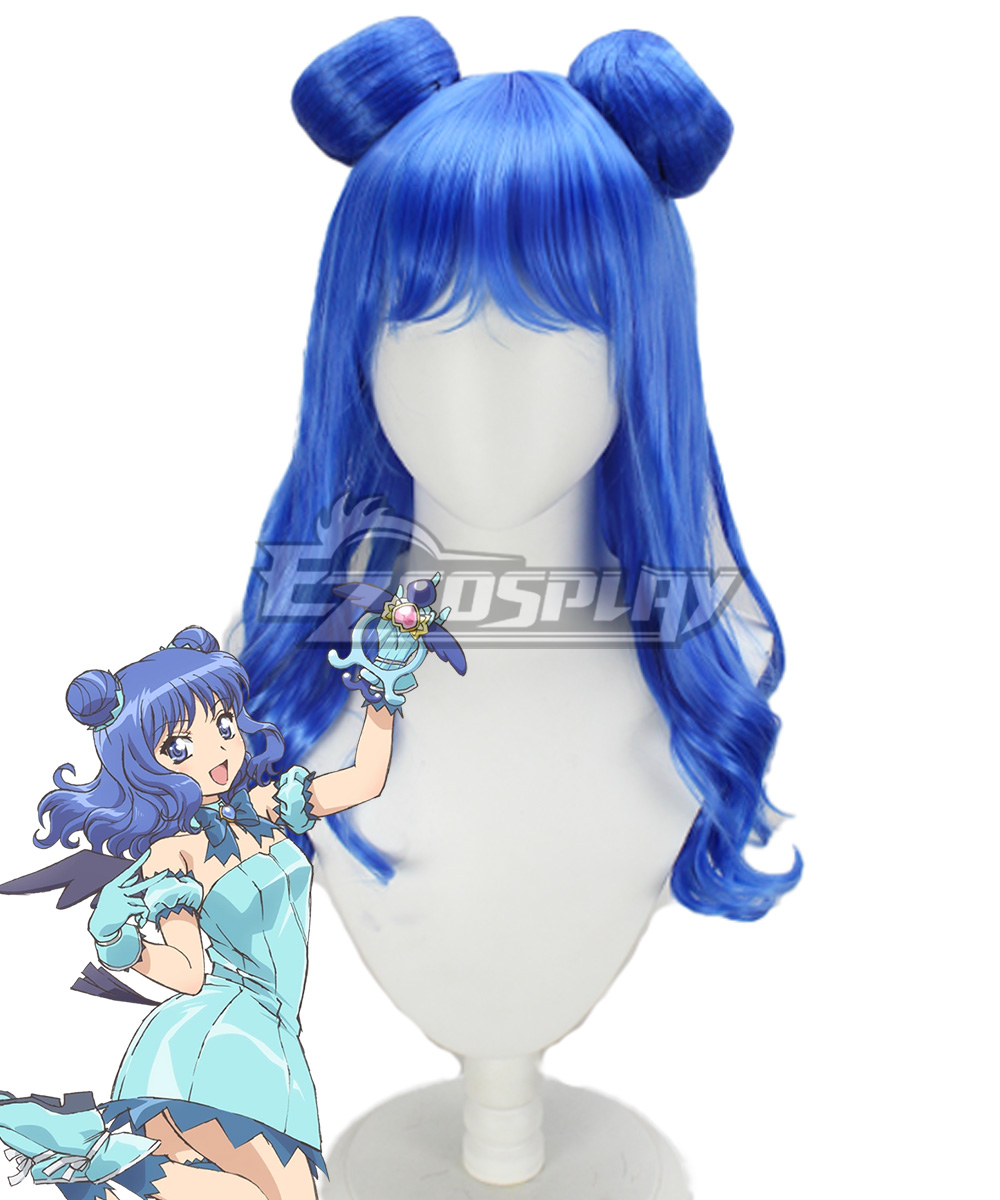 Tokyo Mew Mew 2022 New Edition Minto Aizawa Blue Cosplay Wig