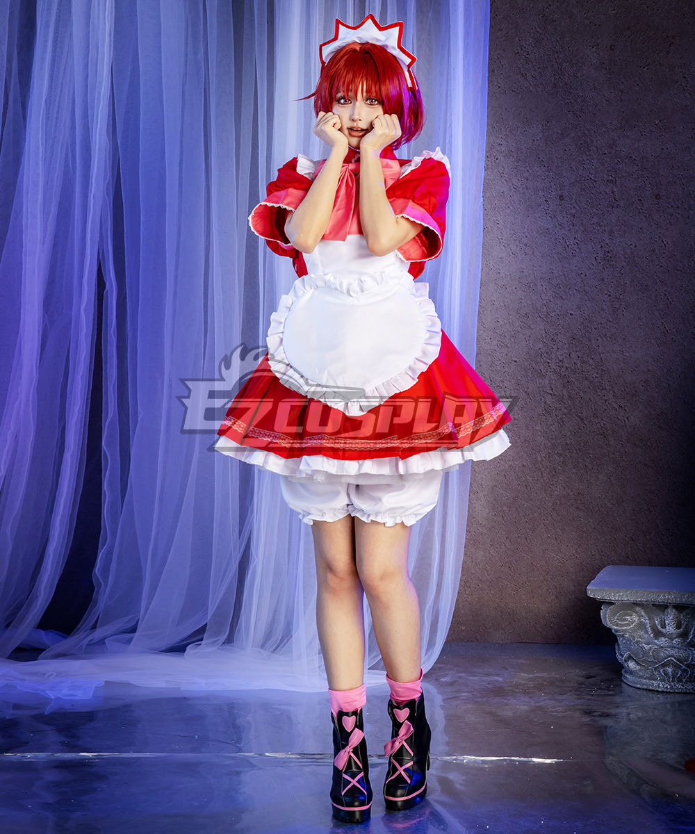 Tokyo Mew Mew Ichigo Momomiya Maid Cosplay Costume