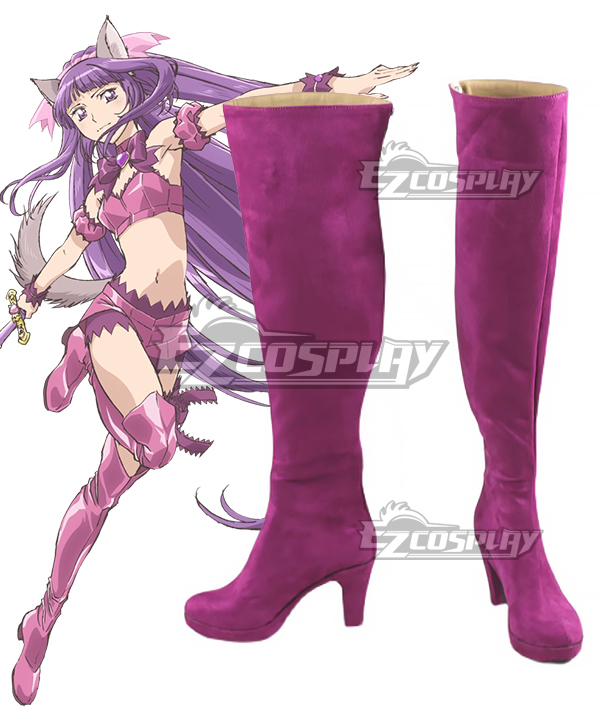 Tokyo Mew Mew NEW Zakuro Purple Cosplay Boots