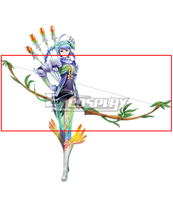 

Tokyo Mirage Sessions FE Eleanora Ellie Yumizuru Mirage Master Arrow Cosplay Weapon