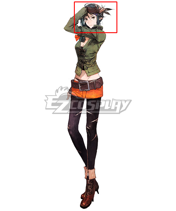 

Tokyo Mirage Sessions FE Kiria Kurono Deep Green Cosplay Wig