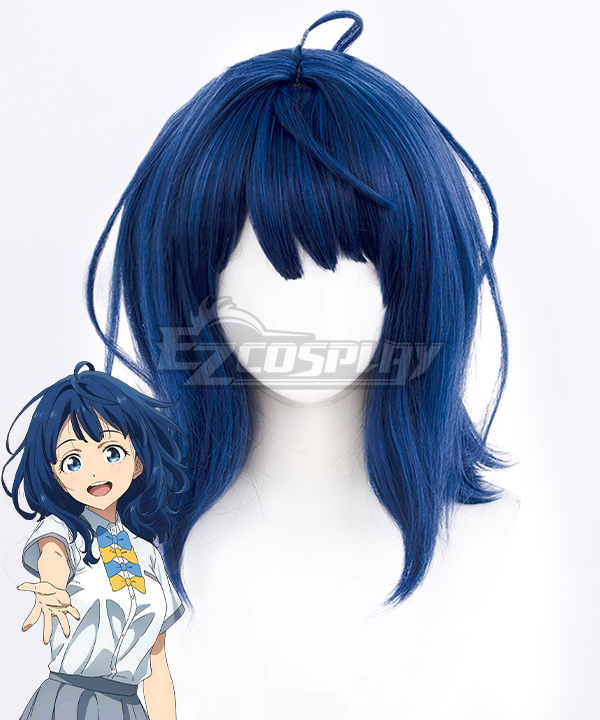 Too Many Losing Heroines! Anna Yanami Blue Cosplay Wig