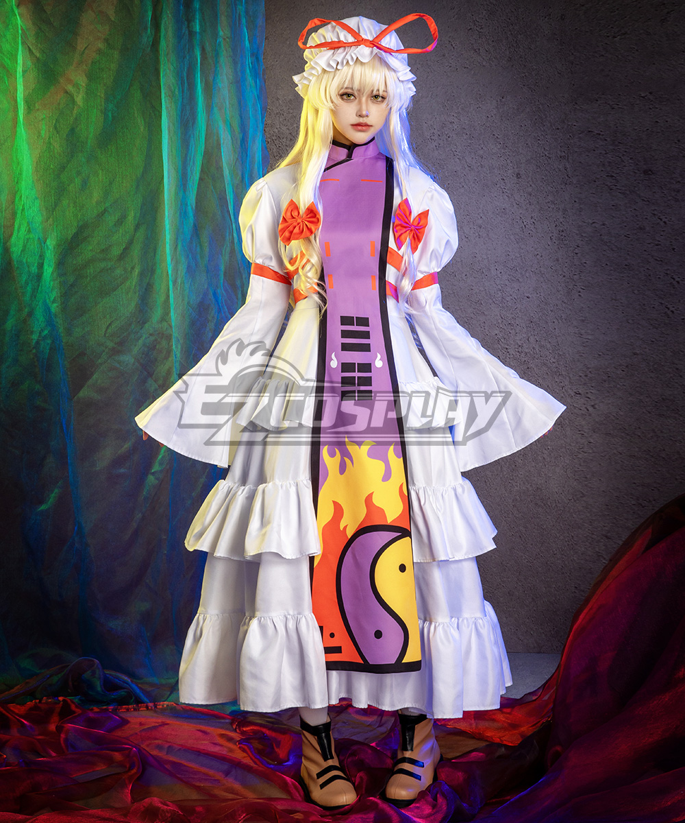 Touhou Project Bogie Yakumo Yukari Cosplay Costume