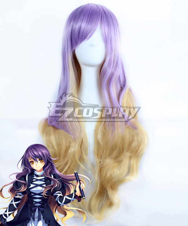 Touhou Project Byakuren Hijiri Purple Cosplay Wig