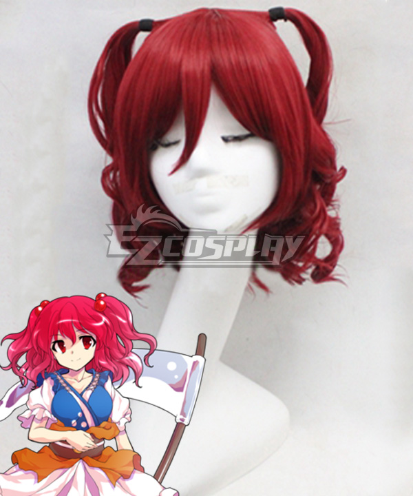 Touhou Project Death Komachi Onozuka Red Cosplay Wig