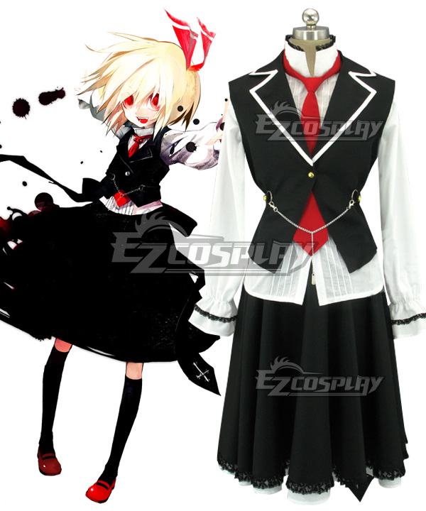 Touhou Project Embodiment of Scarlet Devil Rumia Cosplay Costume