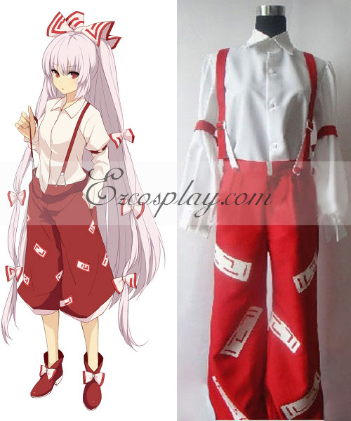 

Touhou Project Fujiwara no Mokou cosplay costume