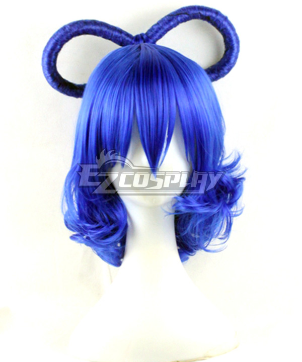 Touhou Project Kaku Seiga Blue Cosplay Wig